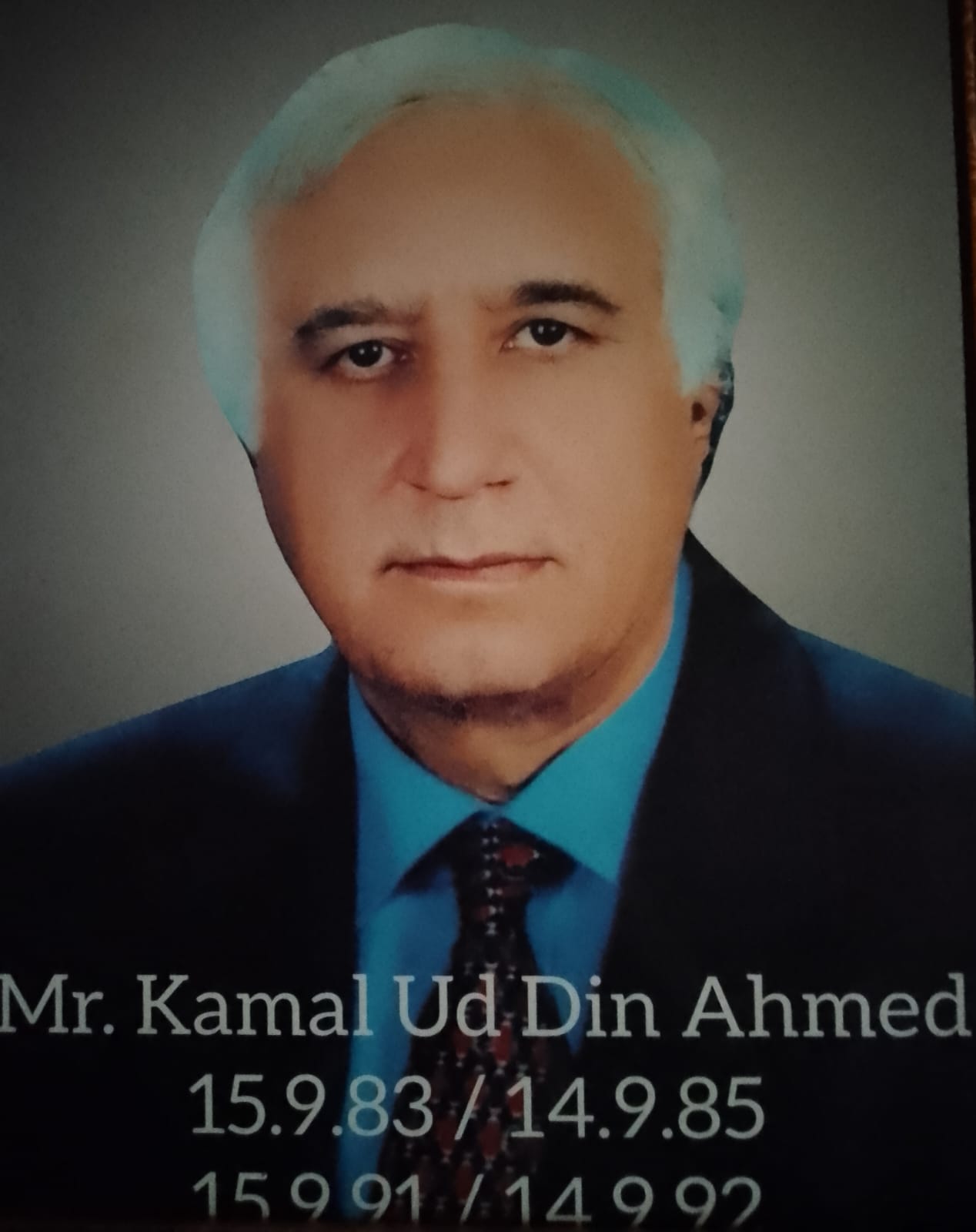 Mr. Kamal uddin Ahmed
